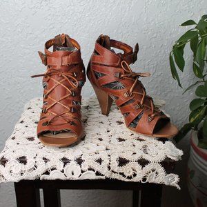 Aldo Gladiator Style Sandal / Heel
